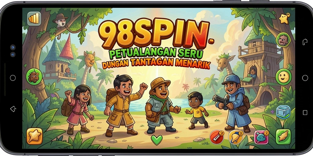 Tampilan gameplay 98SPIN yang penuh aksi dan tantangan.