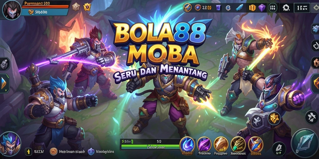 Tampilan menarik dari pertempuran seru di BOLA88.