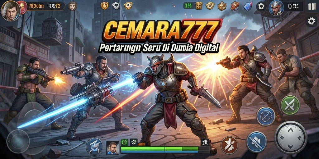 Menampilkan aksi pertarungan yang mendebarkan dalam CEMARA777.