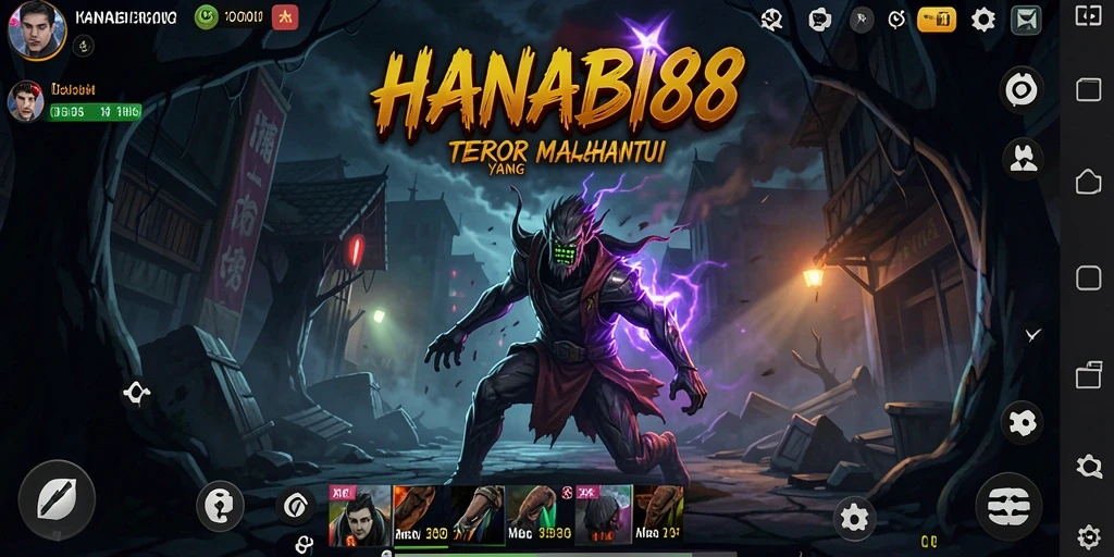 Tangkapan layar menampilkan suasana mencekam dari gameplay Horor.