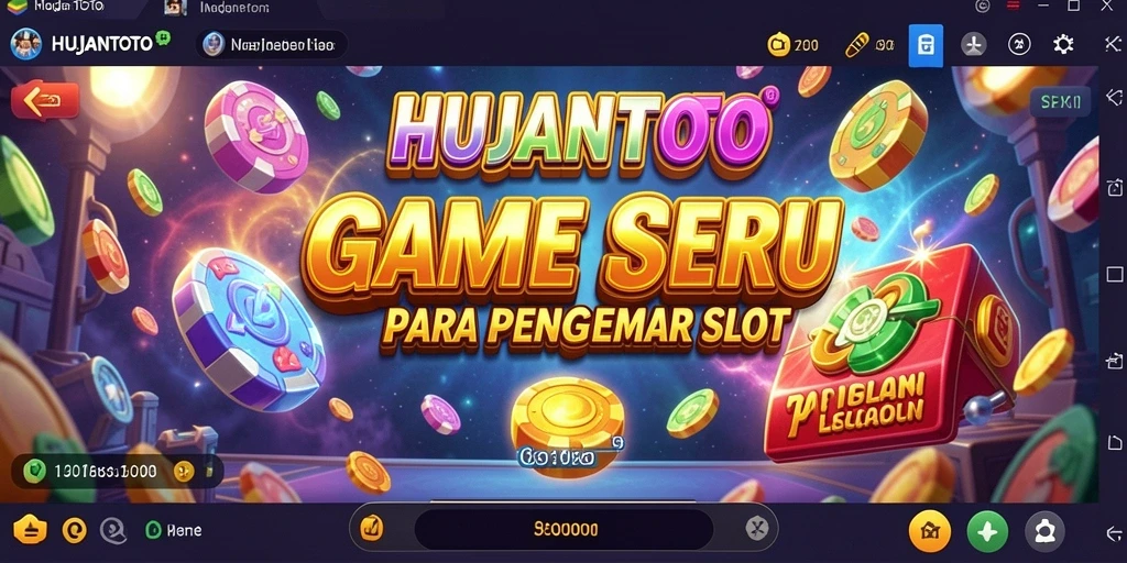 Tampilan gameplay HUJANTOTO yang mengasyikkan dan penuh warna.