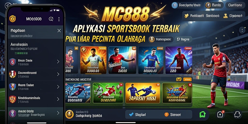 Tampilan menarik MC888 saat melakukan taruhan olahraga.