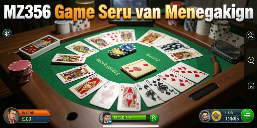 Tampilan gameplay Gaple yang seru dan interaktif.