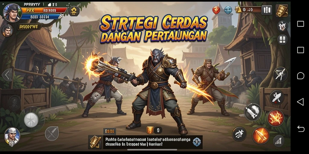 Tampilan menarik dari gameplay PPRRYY yang menantang strategi.