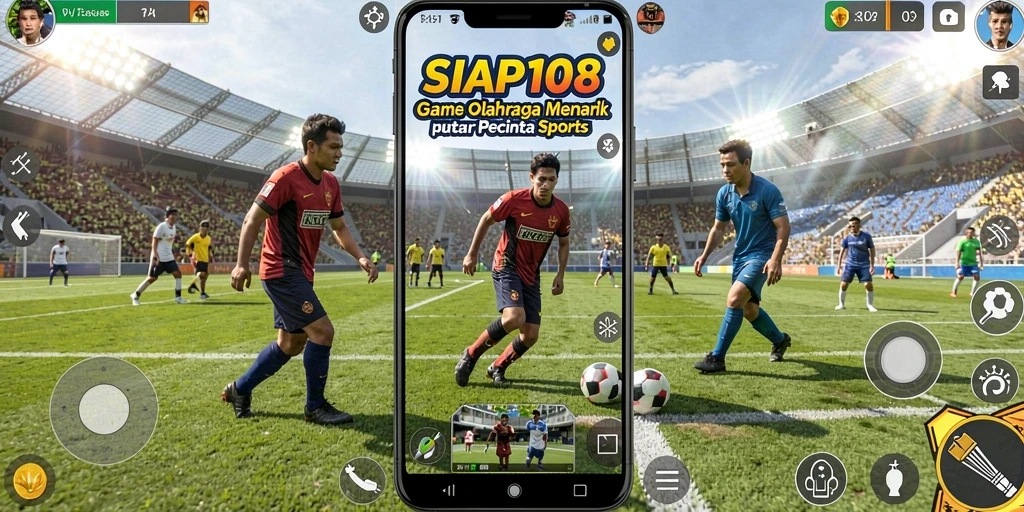 Tampilan seru dari gameplay SIAP108 yang menggugah semangat olahraga.