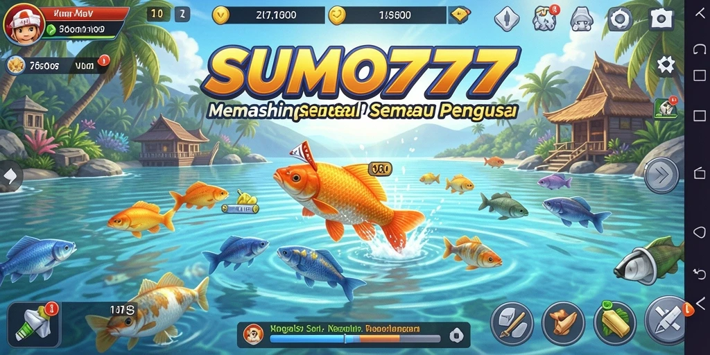 Tangkapan ikan yang menakjubkan dalam gameplay SUMO777.