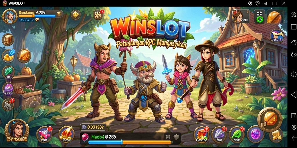 Tampilan gameplay WINSLOT yang seru dan penuh aksi.